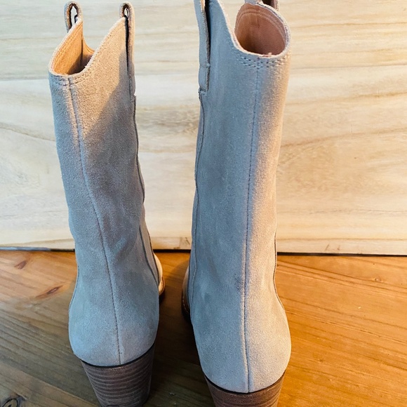 Madewell Western Boots Light Sand - Picture 3 of 7